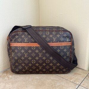 Louis Vuitton Classic Monogram Crossbody Bag